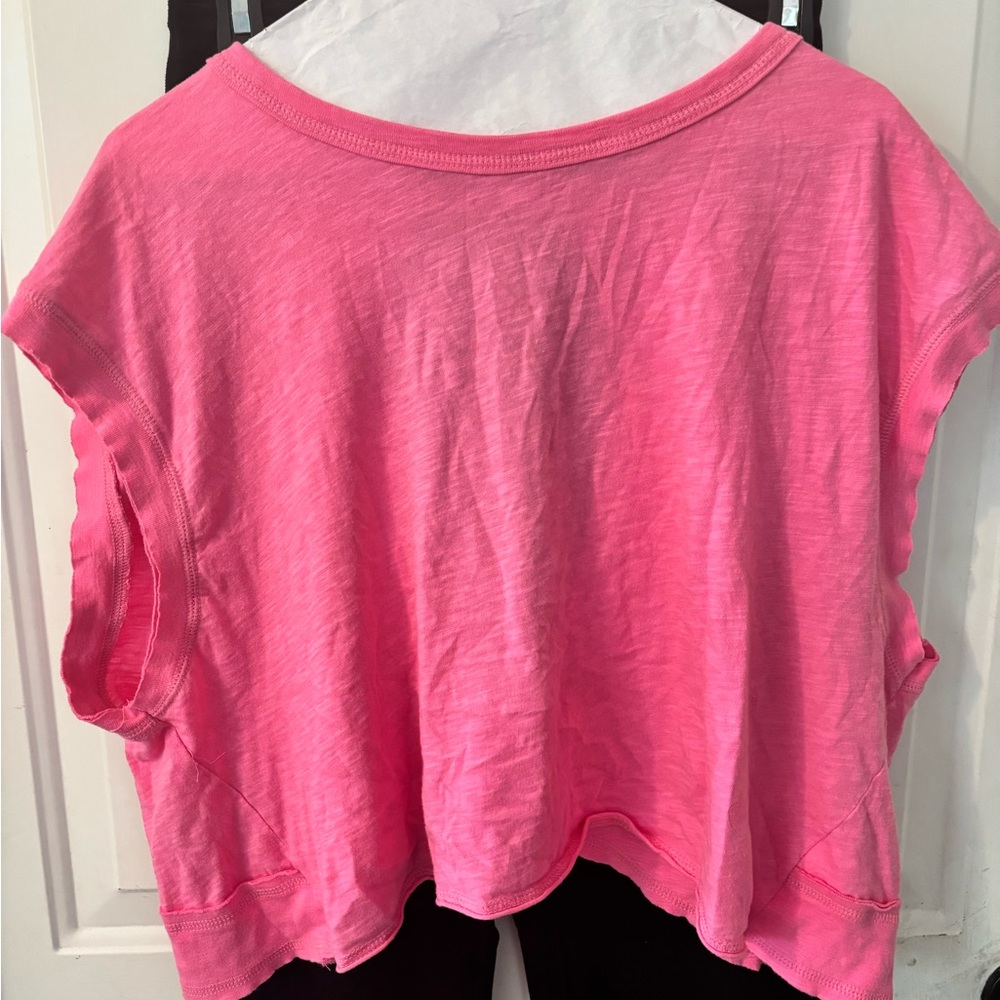 Altar'd State Vibrant Pink Muscle Tee